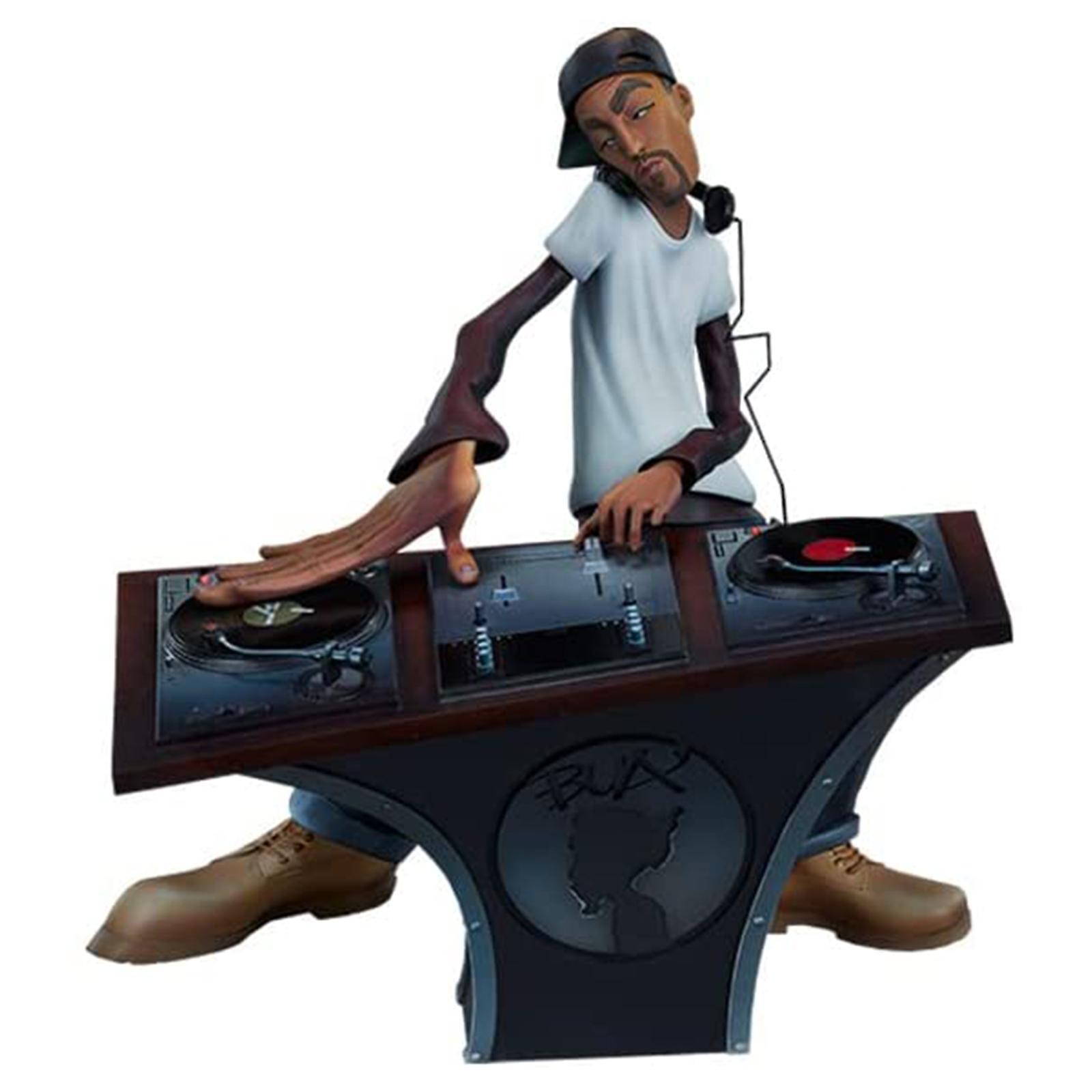 Favrison Hip Hop Figure Crafts Statue,music Star Resin Model Sculpture Ornament Gift DJ