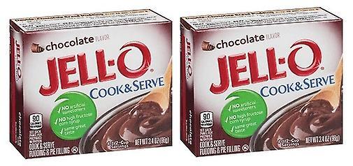 Jell-O Chocolate Cook & Serve Pudding and Pie Filling 2 Pack