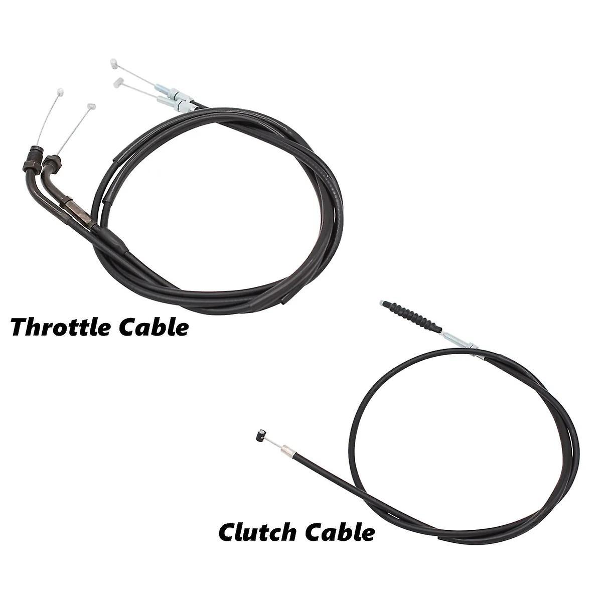 Scitoo Motorcycle Clutch Cable & Throttle Cable For Honda Steed VLX 400 600 VLX400 VLX600 Magna VF 250 VF250 3PCS