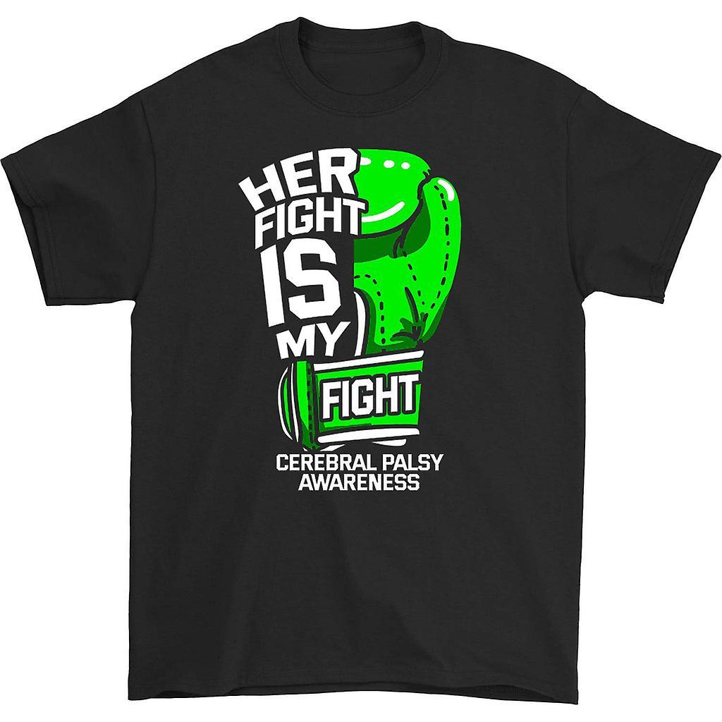 HISHARK Her Fight is My Fight T-shirt Black XXL