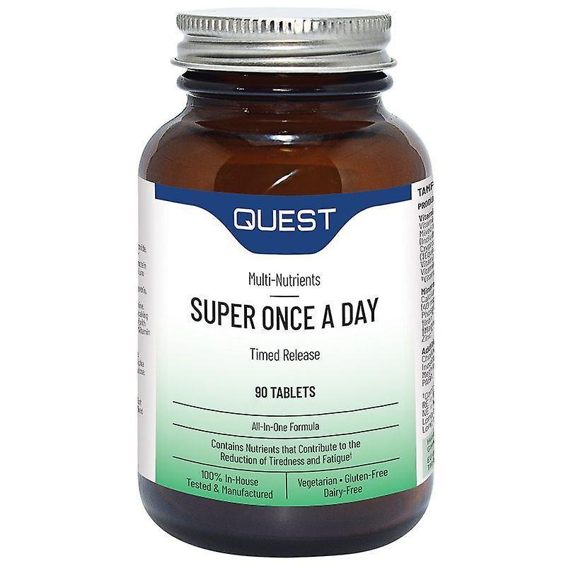 Quest Vitamins Super Once A Day Tabs 90 (P601355)