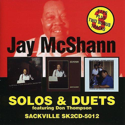 Sackville Records Jay McShann - Solos and Duets  [COMPACT DISCS] USA import