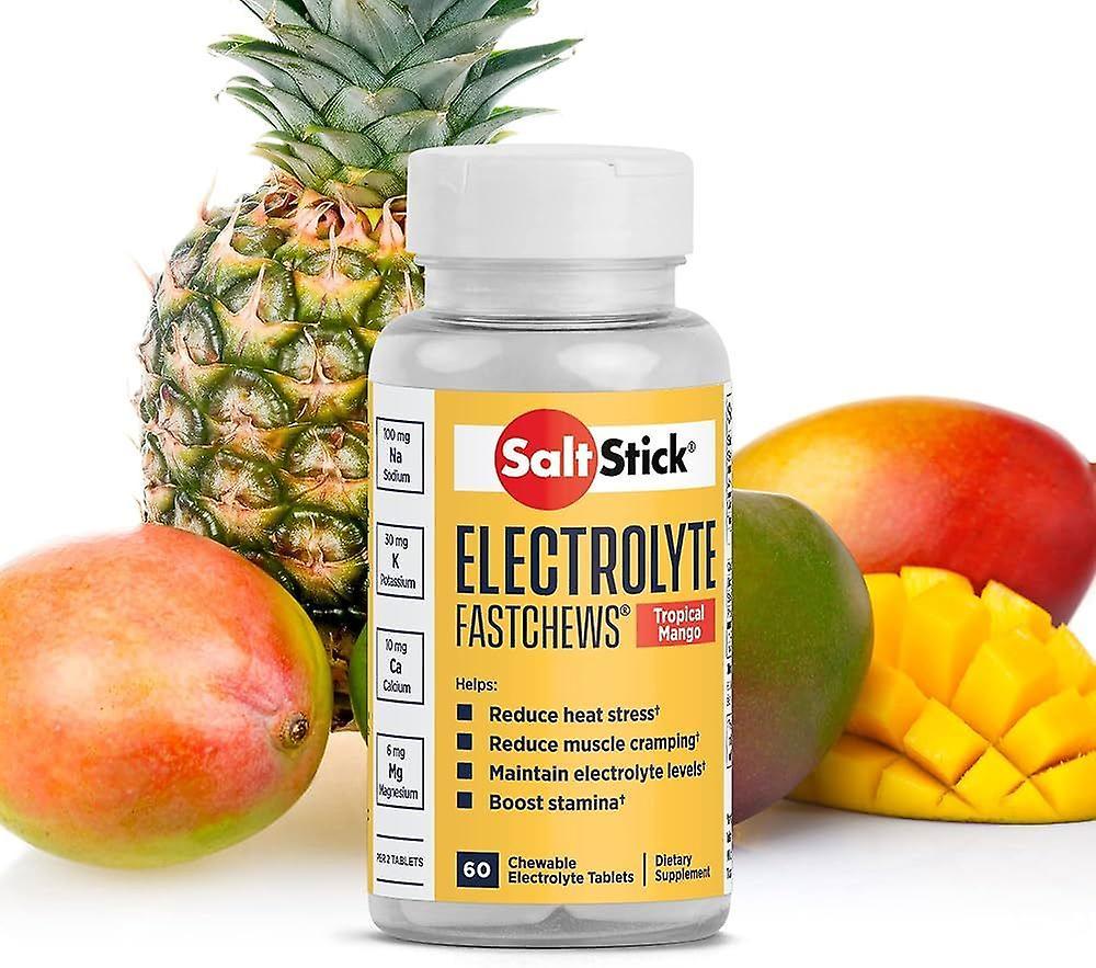 SaltStick Electrolyte FastChews - 60 Tablets - Tropical Mango