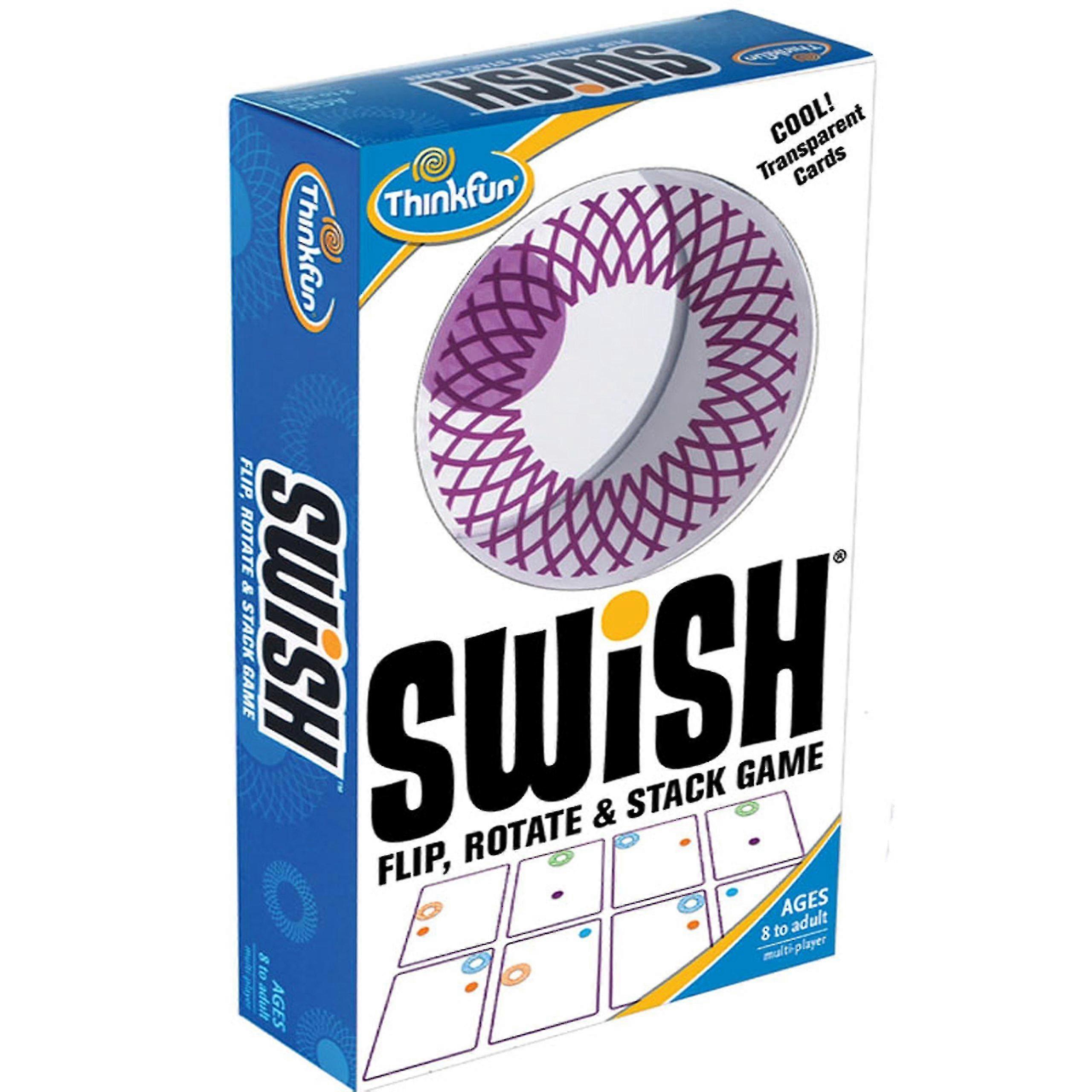 Jkw Swish - A Fun Clear Card Game And Toy Of The Year Nominee For Ages 8 And Up