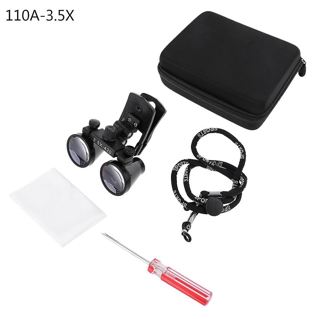 unbrand Magnification Galilean Binocular Enlarger Lens Clinical Anti-fog Medical Loupes 3.5X