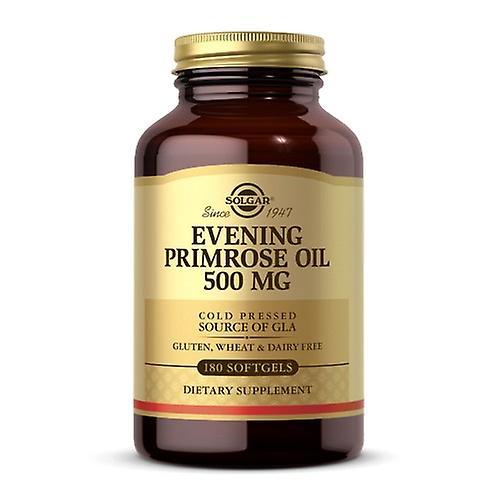 Solgar Evening Primrose Oil, 500 mg, 180 S Gels (Pack Of 1)