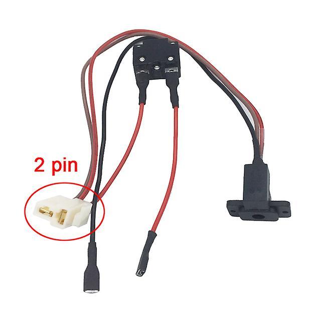 Unitoney Children Electric Car Battery Charging Interface,toy Car Dual-drive Motor Wire, Key Ignition Switch Battery Charging Clip charging interfa...