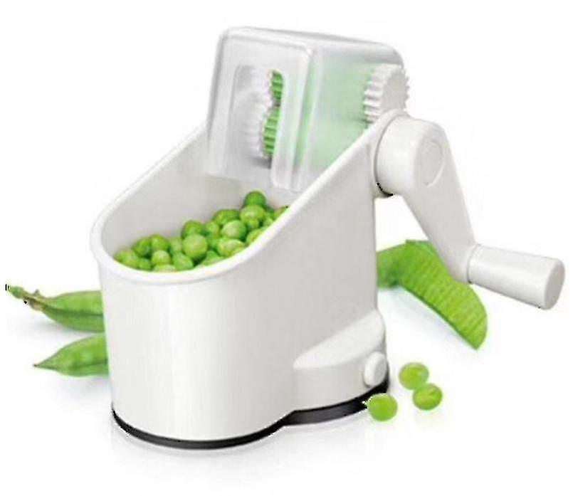 Hono Hand Rolling Pea Sheller Peeling Machine - Runner Bean Stripper And Pea Peeler Cooking Tool