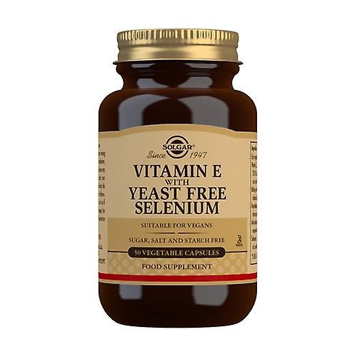 Solgar Vitamin E With Selenium 50 Vegetable Capsules