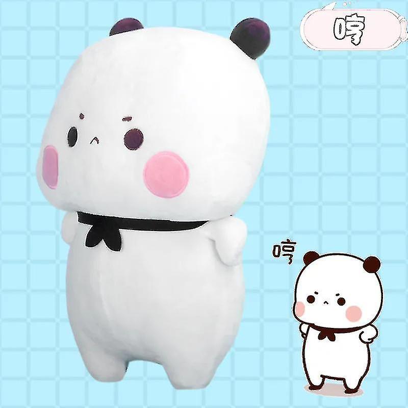 DUqi Bubu And Dudu Panda Plush Cute Cartoon Panda Bear Doll Kawaii Stuffed Soft Pillow Toy Room Decor Children's Day Gifts For Kids D