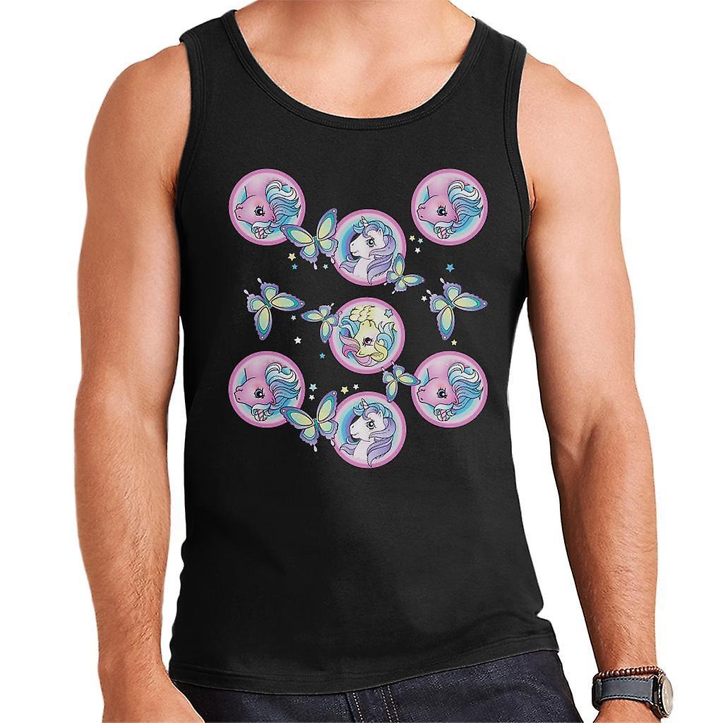 My Little Pony Butterflies Men's Vest Black Large