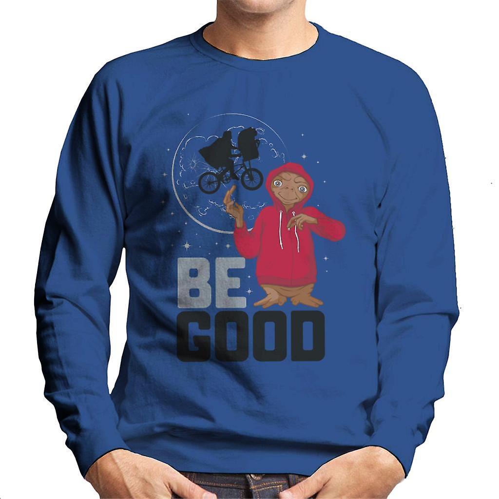 E.T. E.T. Be Good Men's Sweatshirt Royal Blue XX-Large