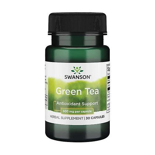 Swanson Premium green tea 500 mg 30 capsules of 500mg