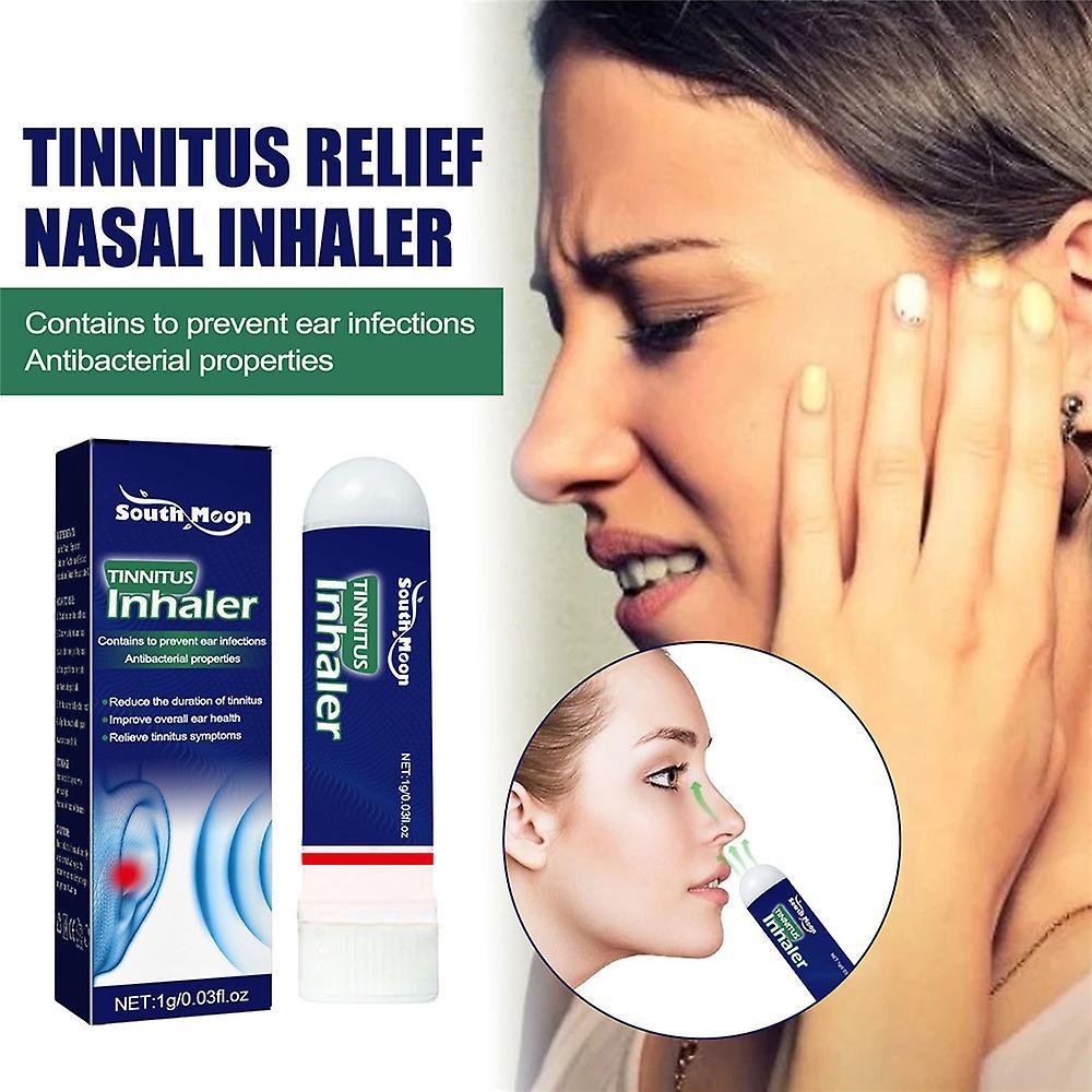 Vicbuy Ear Care Ear Ringing Relief Treatment Inhaler Relieve Deafness Tinnitus Itching Earache 1g 1/2/3 Pcs 3Pcs