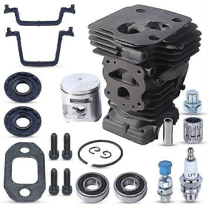 Zuoo 44mm Cylinder Piston Kit For Husqvarna 445 445e 450 450 Rancher Chainsaw Wheeler