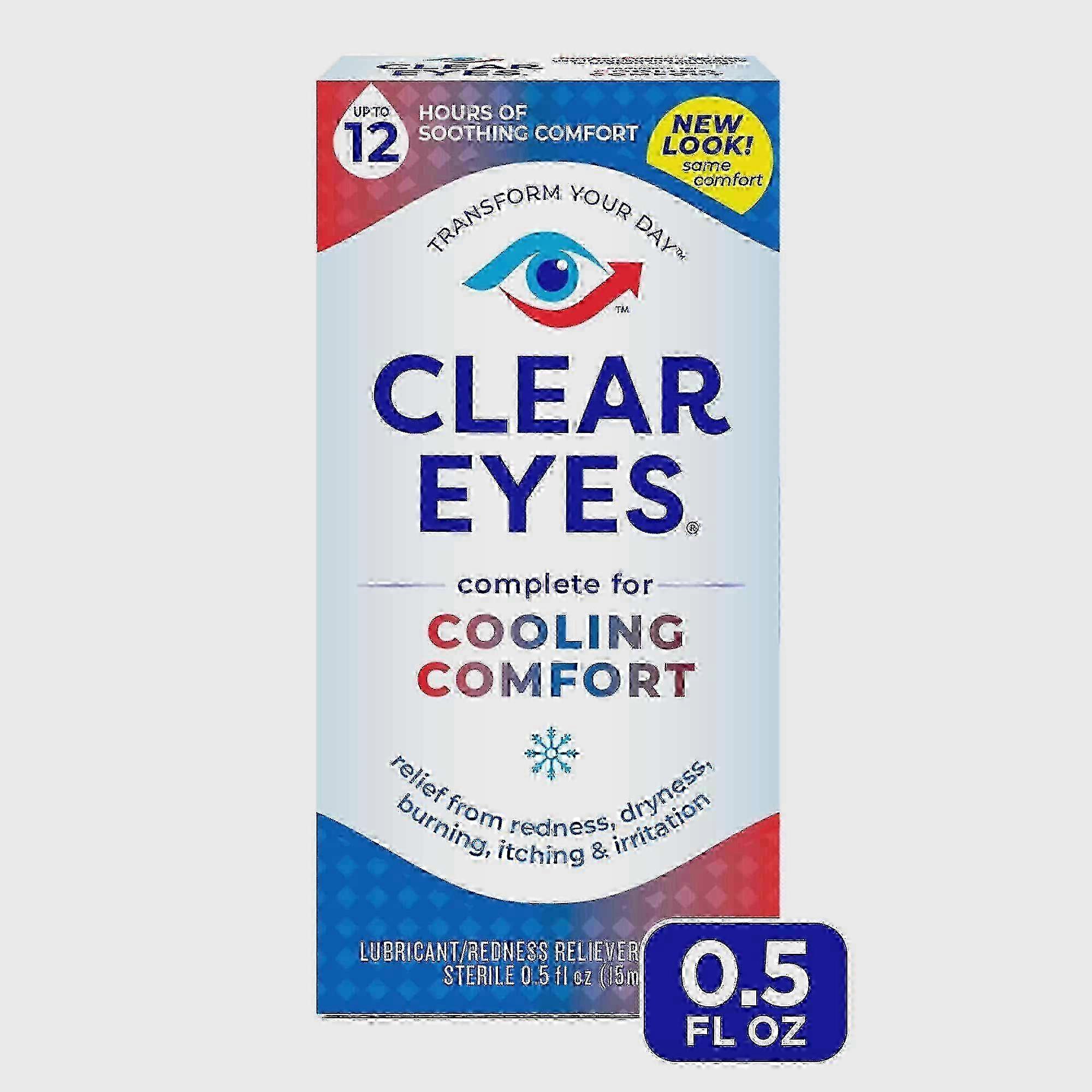 Clear eyes cooling comfort, redness relief, 0.5 oz