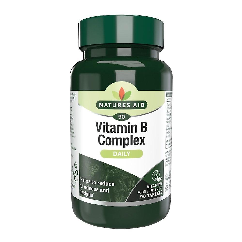 Natures Aid Vitamin B Complex 90 Tabs