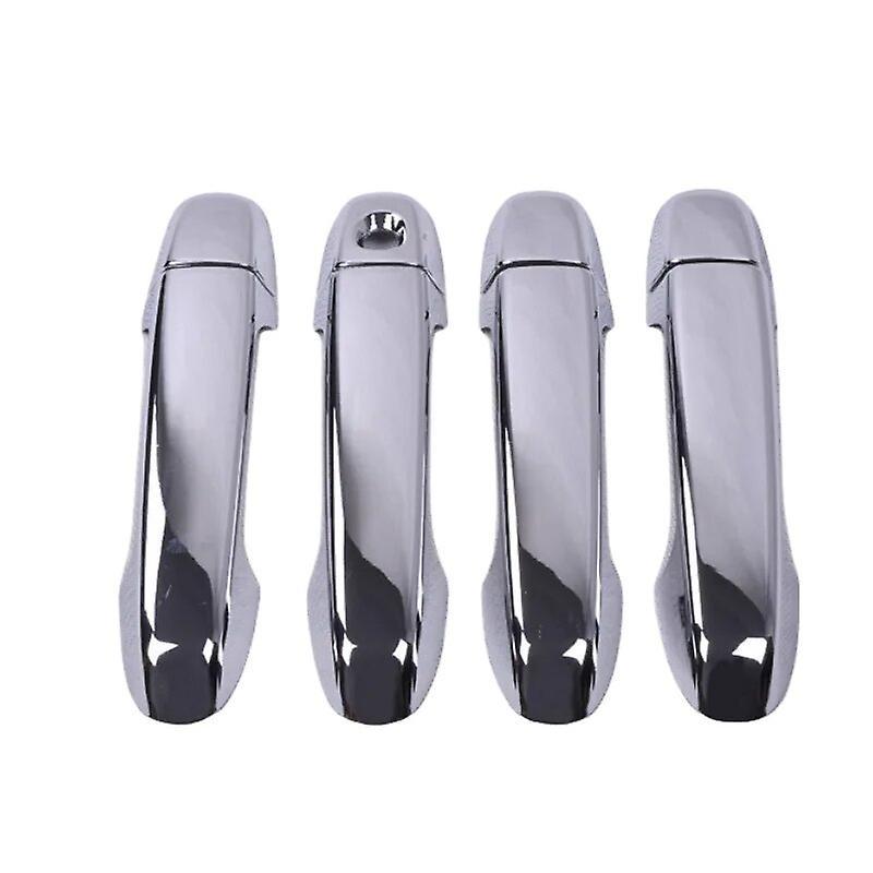 Bolongking For Toyota Yaris Vitz XP130 Hatchback 2012 2013 2014 2015 2016 2017 HIGH QUALITY CHROME DOOR HANDLE COVER TRIM MOLDING