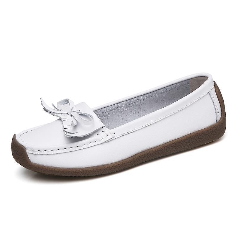 Mickcara women's slip-on loafer a2201yvrex White Eu36