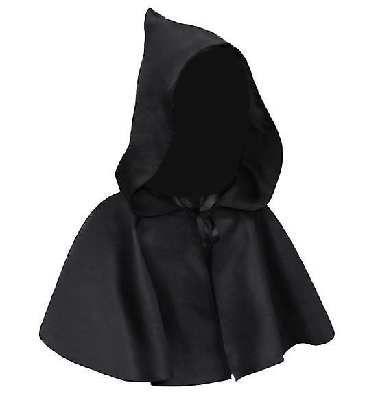 Wfuo Wizard Cloak Cosplay Cloak Black Cloak Costume Cloak Adult Black Cloak Cosplay Decor Props