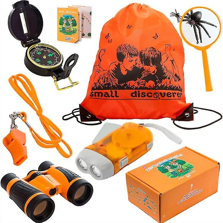 Exia Outdoor Explorer Kit Toys Kids Adventure Kit For Children Bug Catcher Set Explorer Accessories Kids Binoculars Toy Set