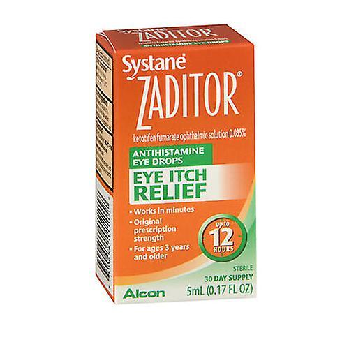 Alcon Zaditor Eye Itch Relief Drops, 0.17 Oz (Pack of 1)