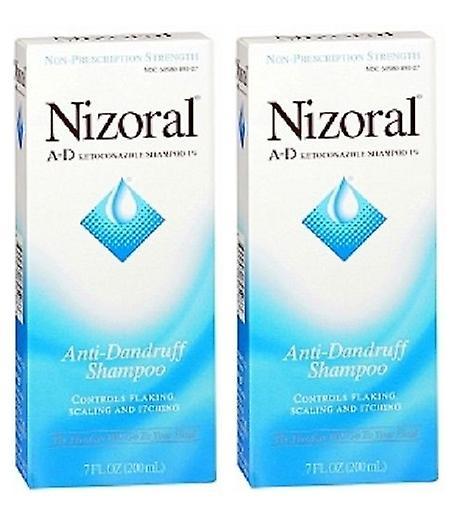 Nizoral A-D Anti-Dandruff Shampoo 2 Pack