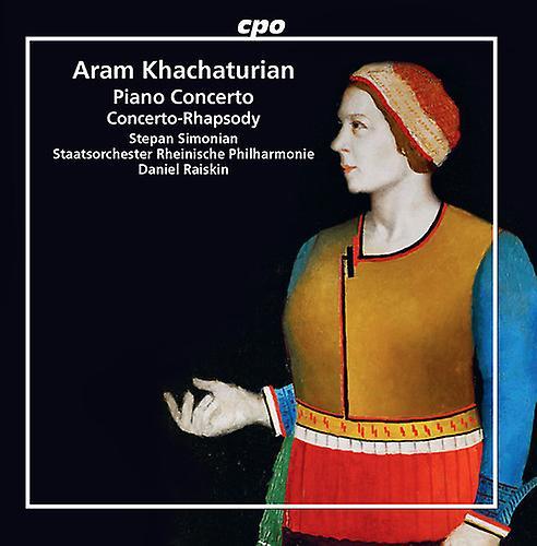 Cpo Records Khachaturian / Simonian - Piano Concerto / Concerto Rhapsody  [COMPACT DISCS] USA import