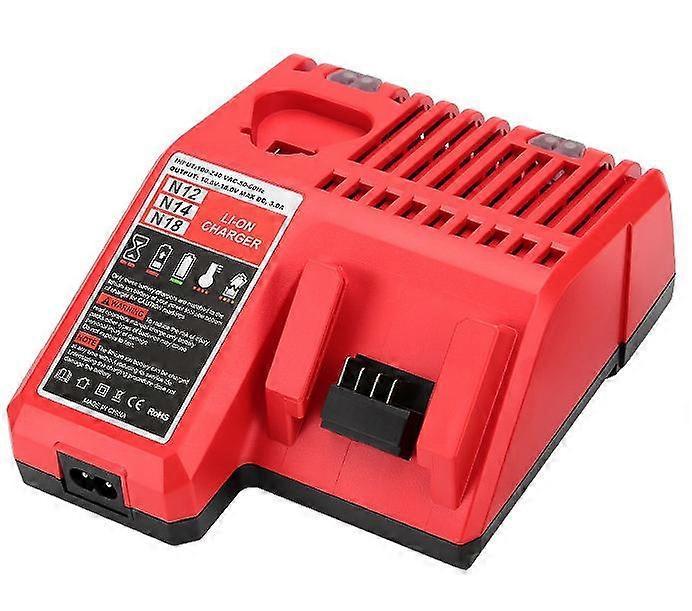 Essddxj Pour Milwaukee M12-18FC chargeur combin rapide charge de batterie au Lithium