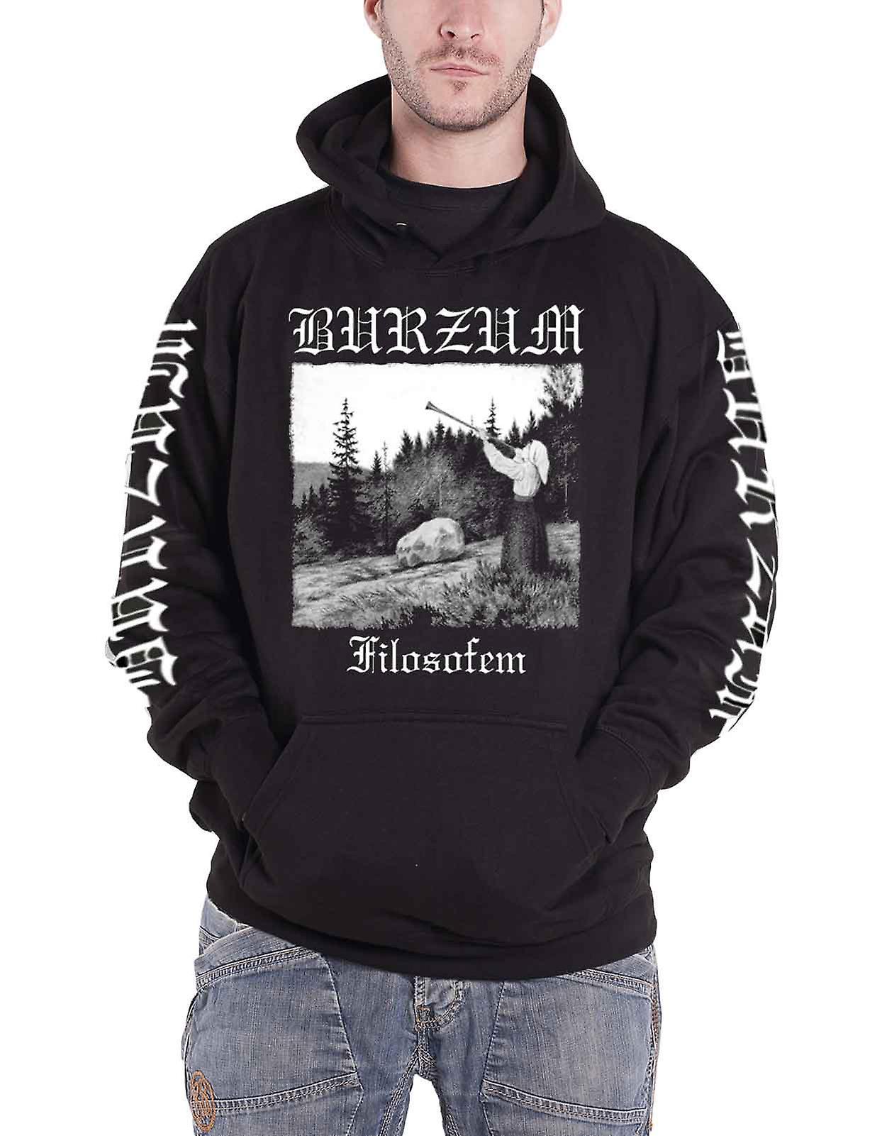 Burzum Merch Burzum Filosofem Pullover Hoodie Black L