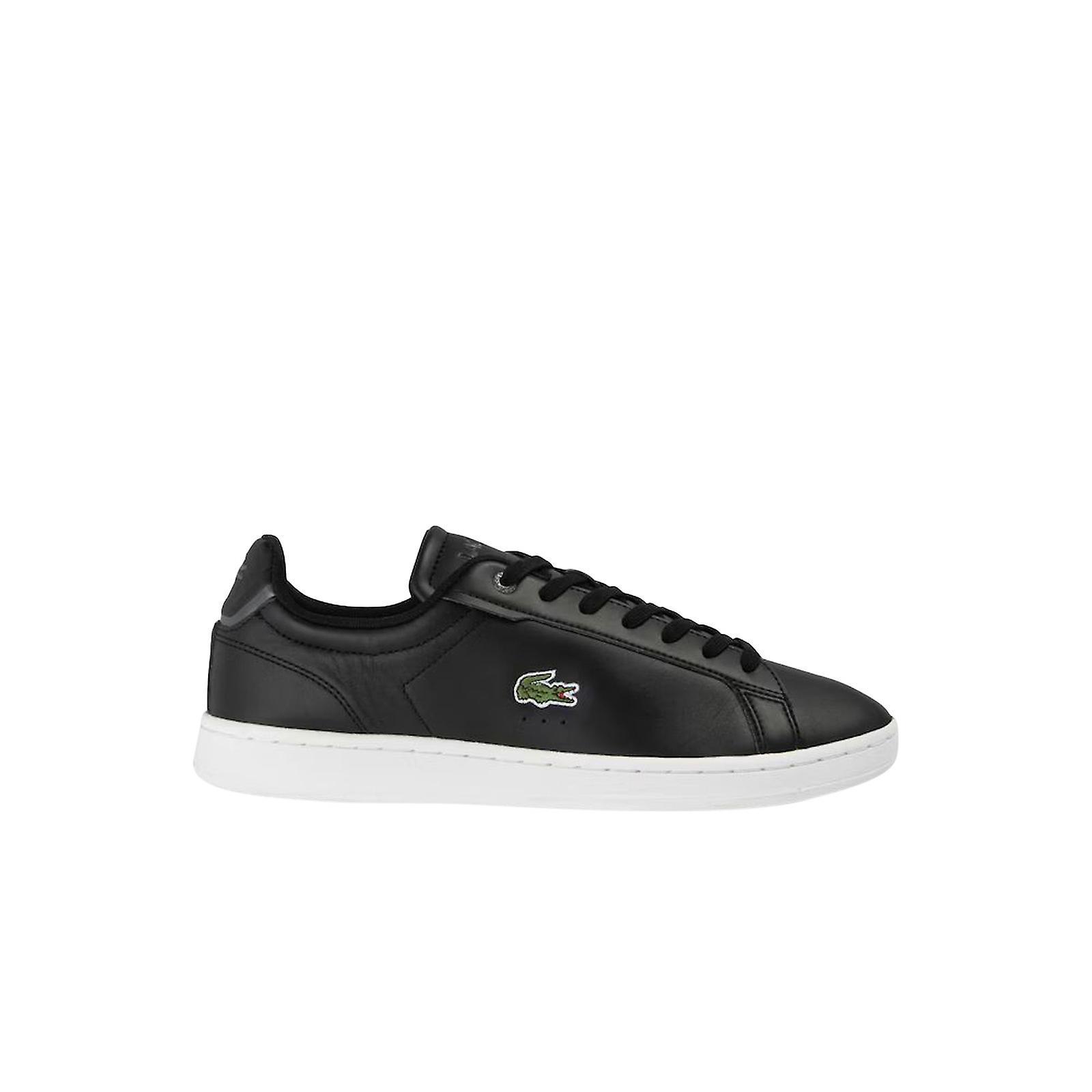 Lacoste Adult Mens Carnaby Pro Bl23 1 SMA Lifestyle Sneakers Black White US 9