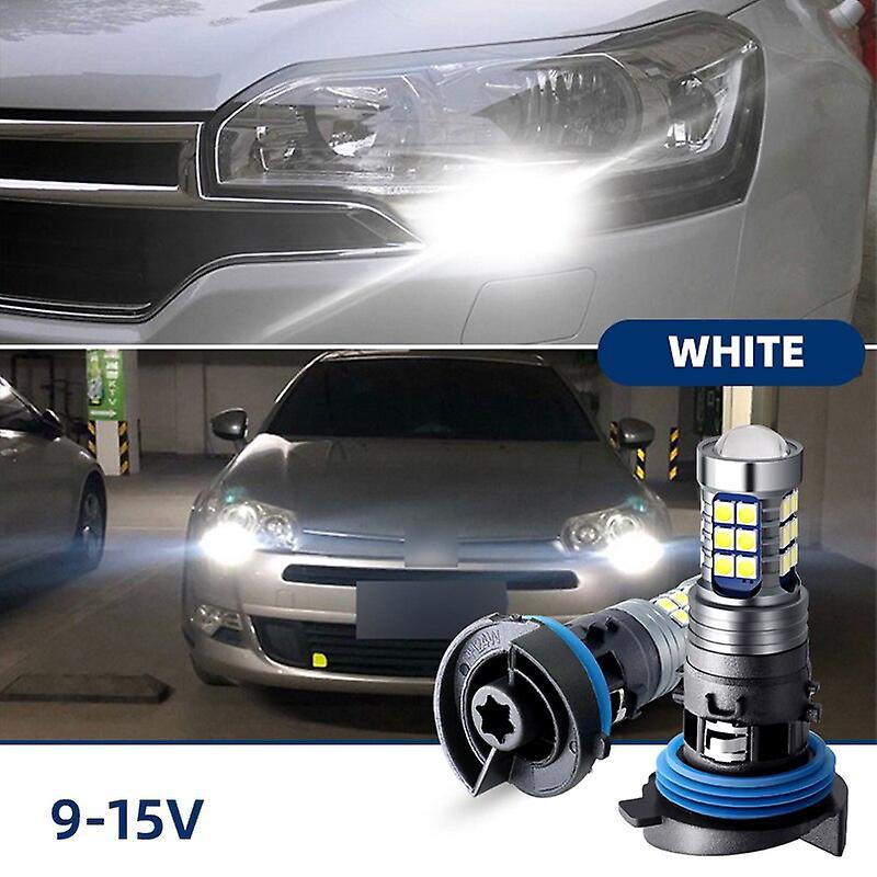 2pcs Hp24w Led Bulb No Error Daytime Runing Light Drl Parking Lamps For Peugeot 3008 5008 T8 Citroen C5 Mk2 Motor Vehicle Lighting White 2pcs HP24W...