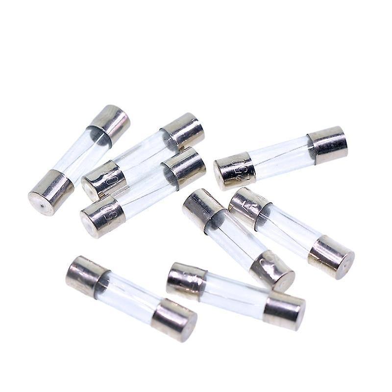 Slowmoose Fast Blow Glass Tube Fuses, 5x20 6x30 Mm 250v 6x30 / 8A