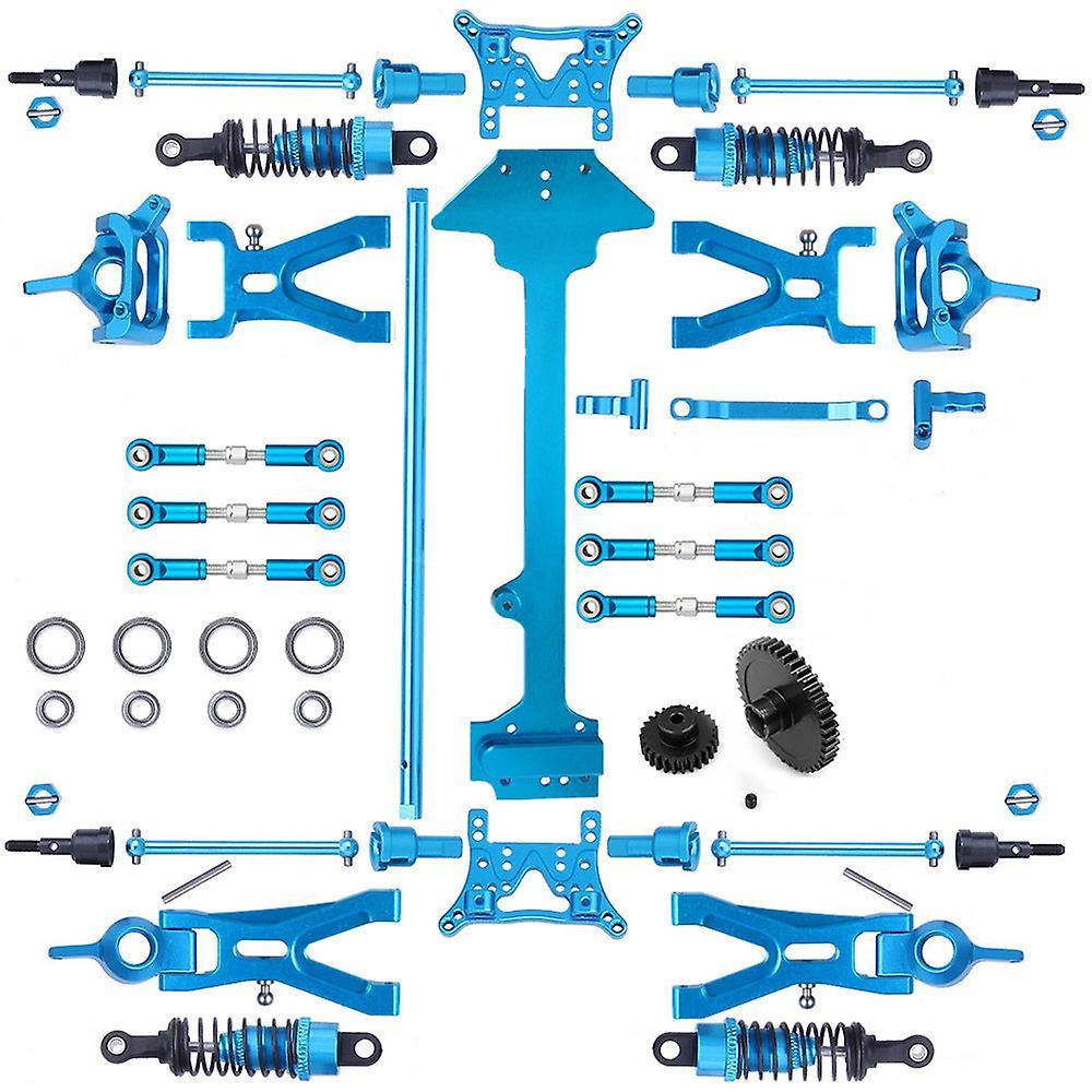 Mickcara Metal Upgrade Parts Kit Drive Shaft Suspension Arm For Wltoys A959-b A969-b A979-b K929-b A959b 1/18 Rc Car Accessories