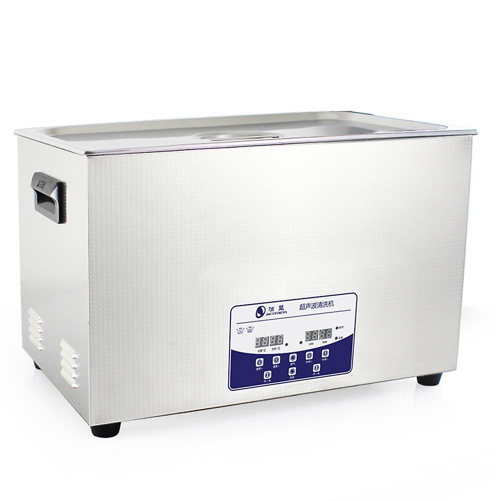 Chengyan 30l Professional Ultrasonic Cleaner Machine With Digital Touchpad Timer Heated Stainless Steel Tank Capacity Adjustable