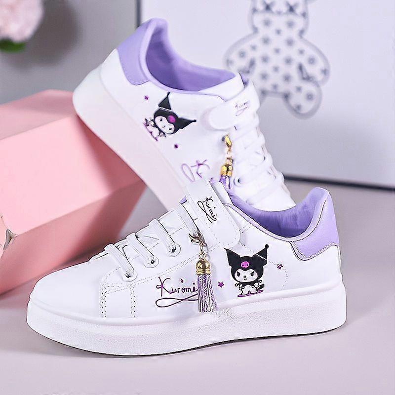 Hcankcan Sanrio Kawaii Kuromi Shoes Cinnamoroll Sneakers Girls Heart Cute Cartoon Anime Children Sports Shoes Breathable Birthday Gifts Kuromi2 28 ...