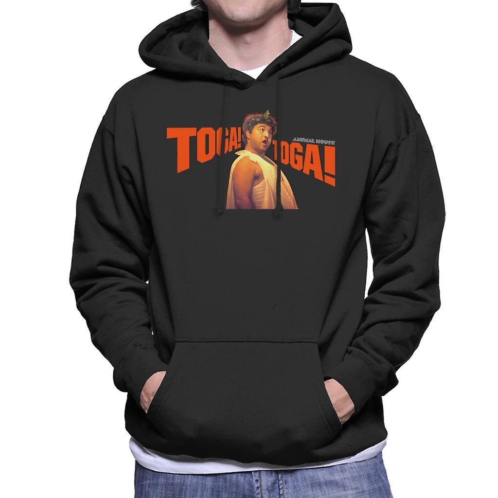 Animal House Bluto Toga Toga Men's Hooded Sweatshirt Black Medium