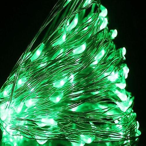 Slowmoose Usb Led String Copper, Silver Wire Garland Waterproof Fairy Lights Green USB power / 2m 20leds