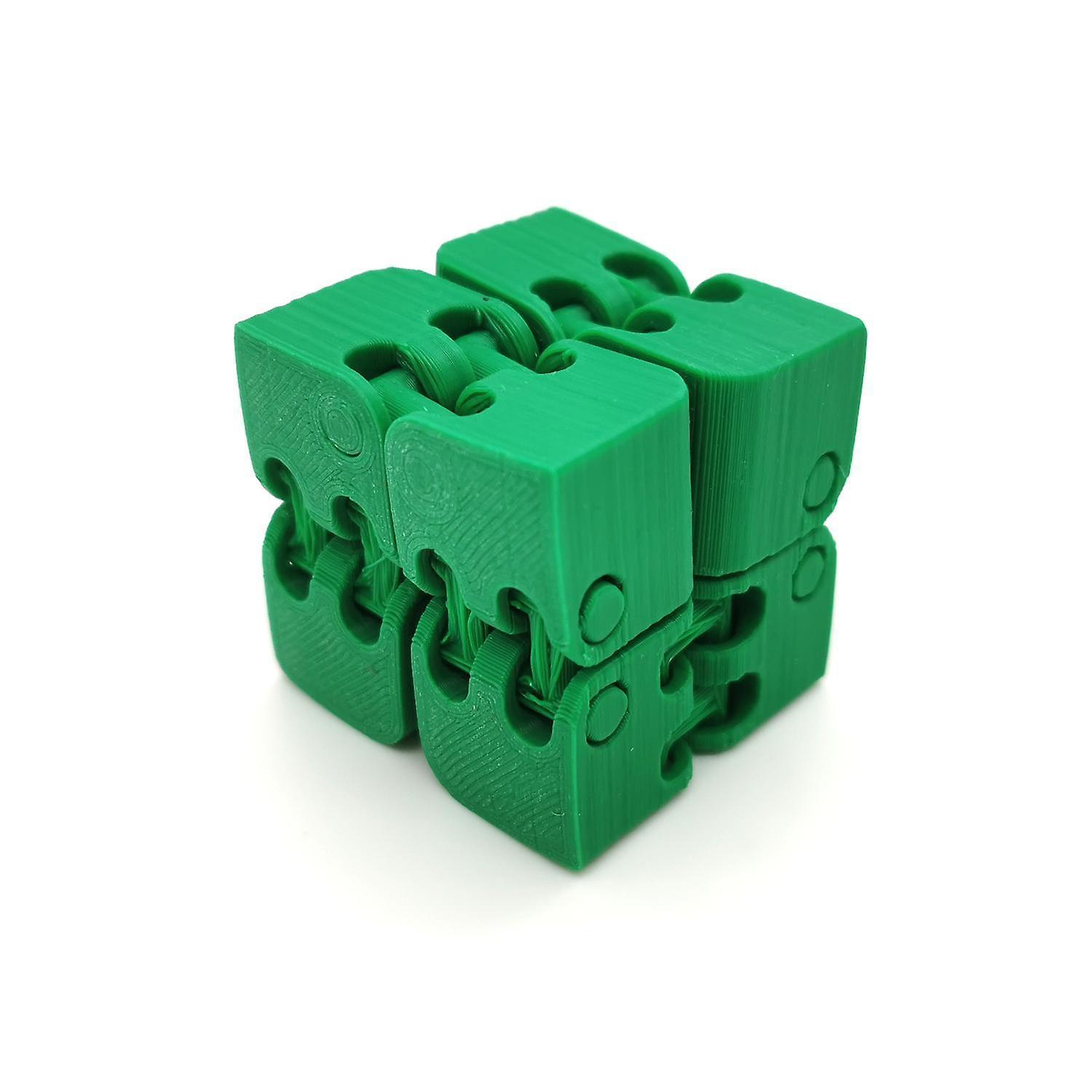 CherrysC Infinity fidget cube stress / anxiety relief game puzzle Green 0001