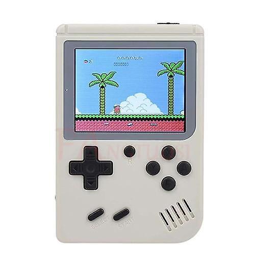 Slowmoose 8 Bit Mini Pocket Handheld Game Player white