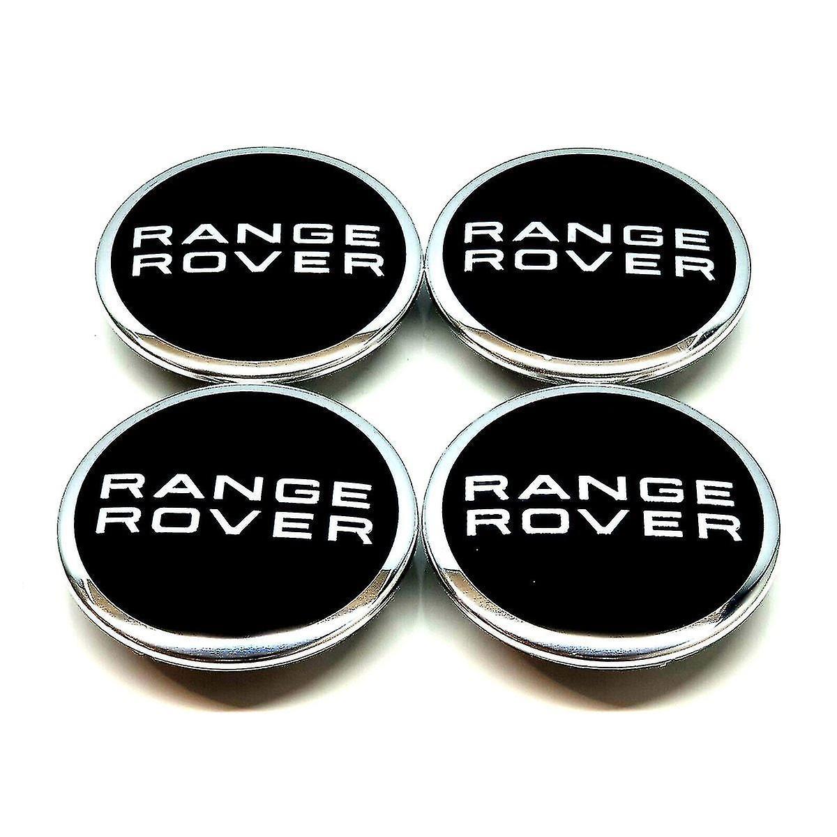 SSRGV Zwarte Range Rover Wheel Center Caps Hub Badges 63mm 4 Pcs Voor Evoque Defender Discovery Sport Vela