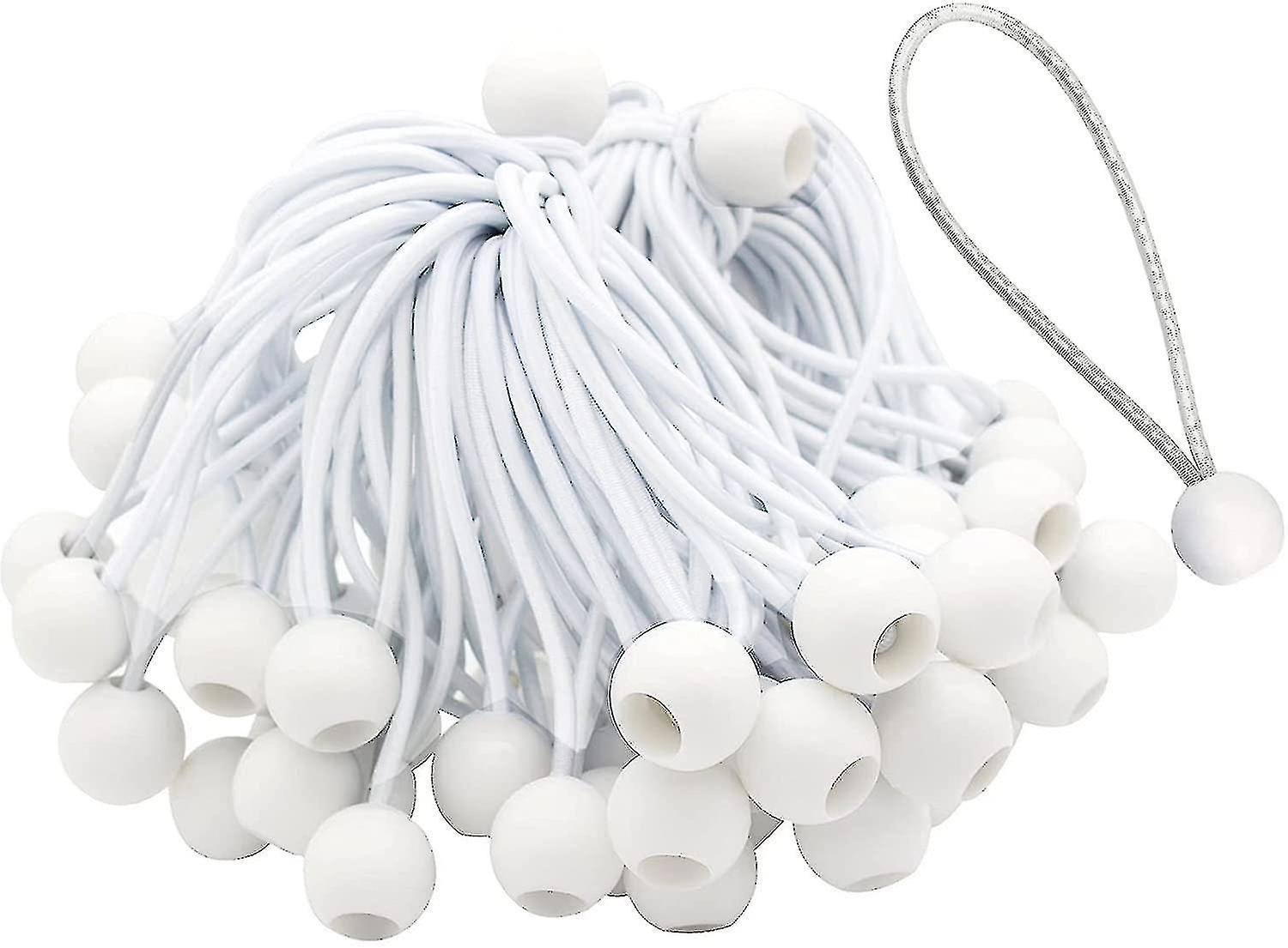 Set Sail 50 Pack Long Buckle Bungee Cords For Marquees, Tents, Banners And Tarps