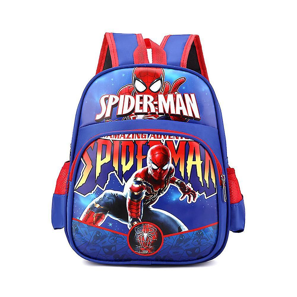 Lequeen Toddler Kids Boys Girls Cartoon Character Backpack Batman School Bag Waterproof Lightweight Spiderman Kindergarten Rucksack