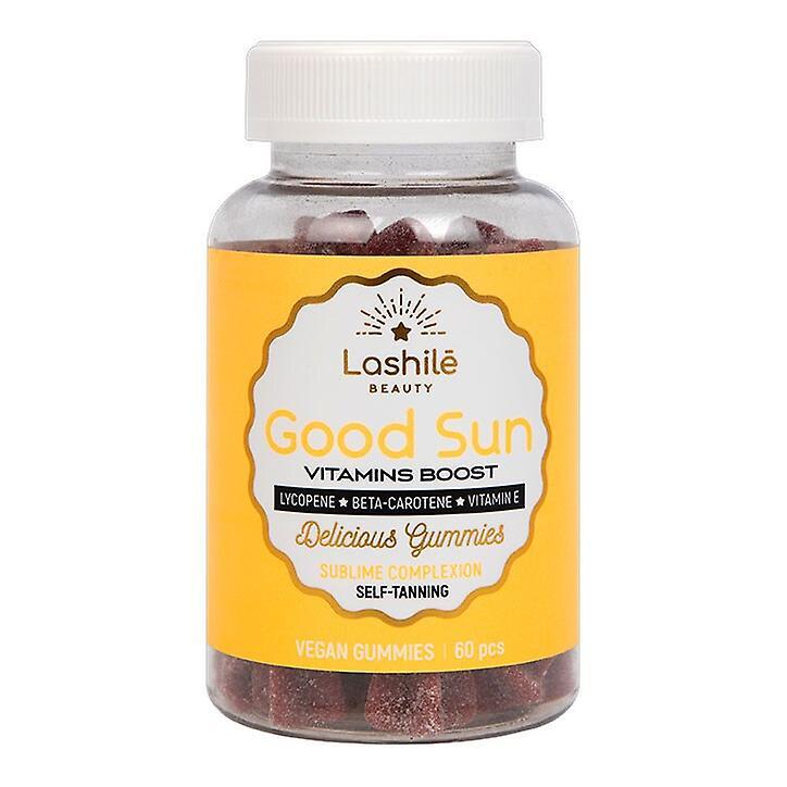 Lashile Beauty Good Sun Vitamins Boost Peach Flavour 60 Vegan Gummies