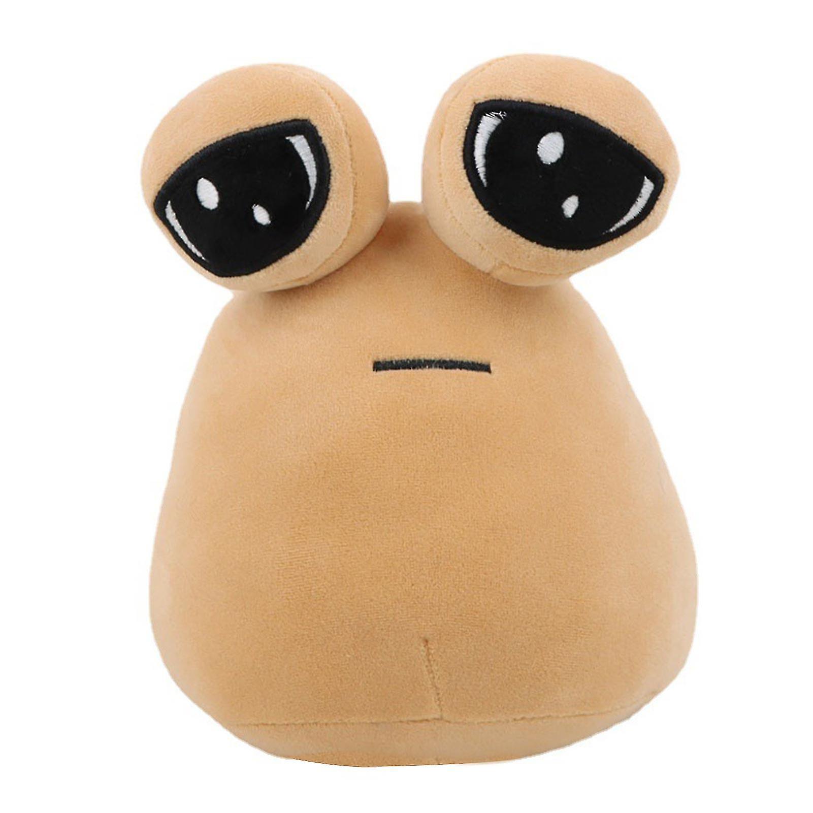 Zekai My Pet Alien Pou Plush Toy Stuffed Kawaii Alien Pet Doll Soft Plush Pillow Gifts For Kids Boys Girls