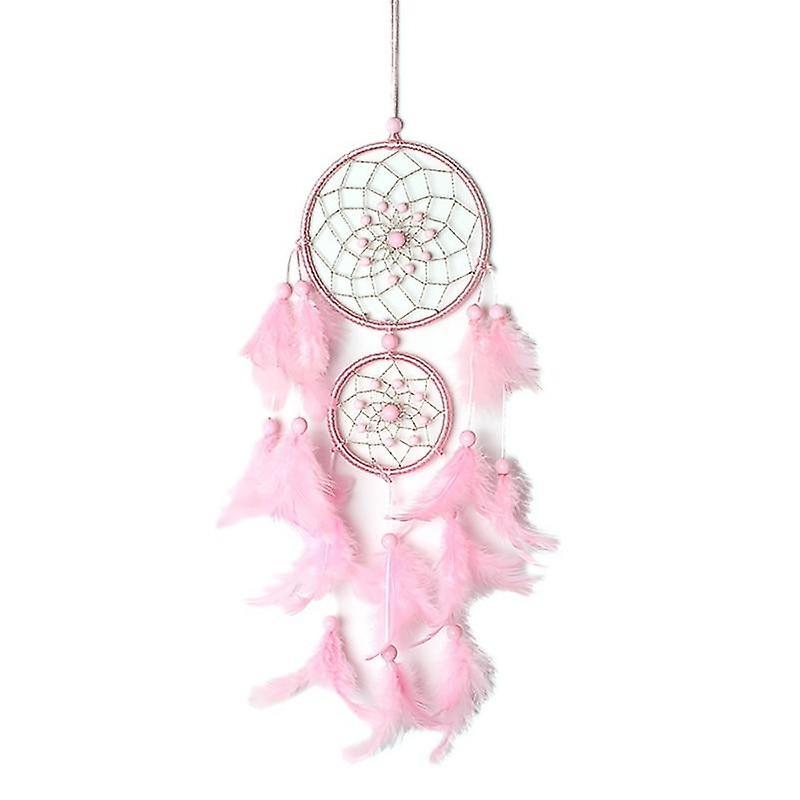 Slowmoose Creative Handmade Dream Catcher-retro Feathers Ornament UV0176-200000195