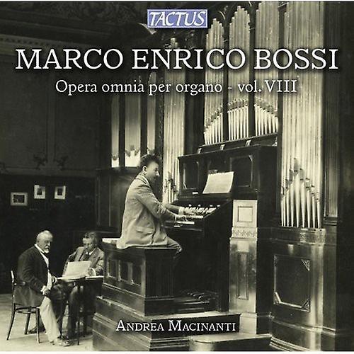 Tactus Records Andrea Macinanti - Complete Organ Works Viii [COMPACT DISCS] USA Import