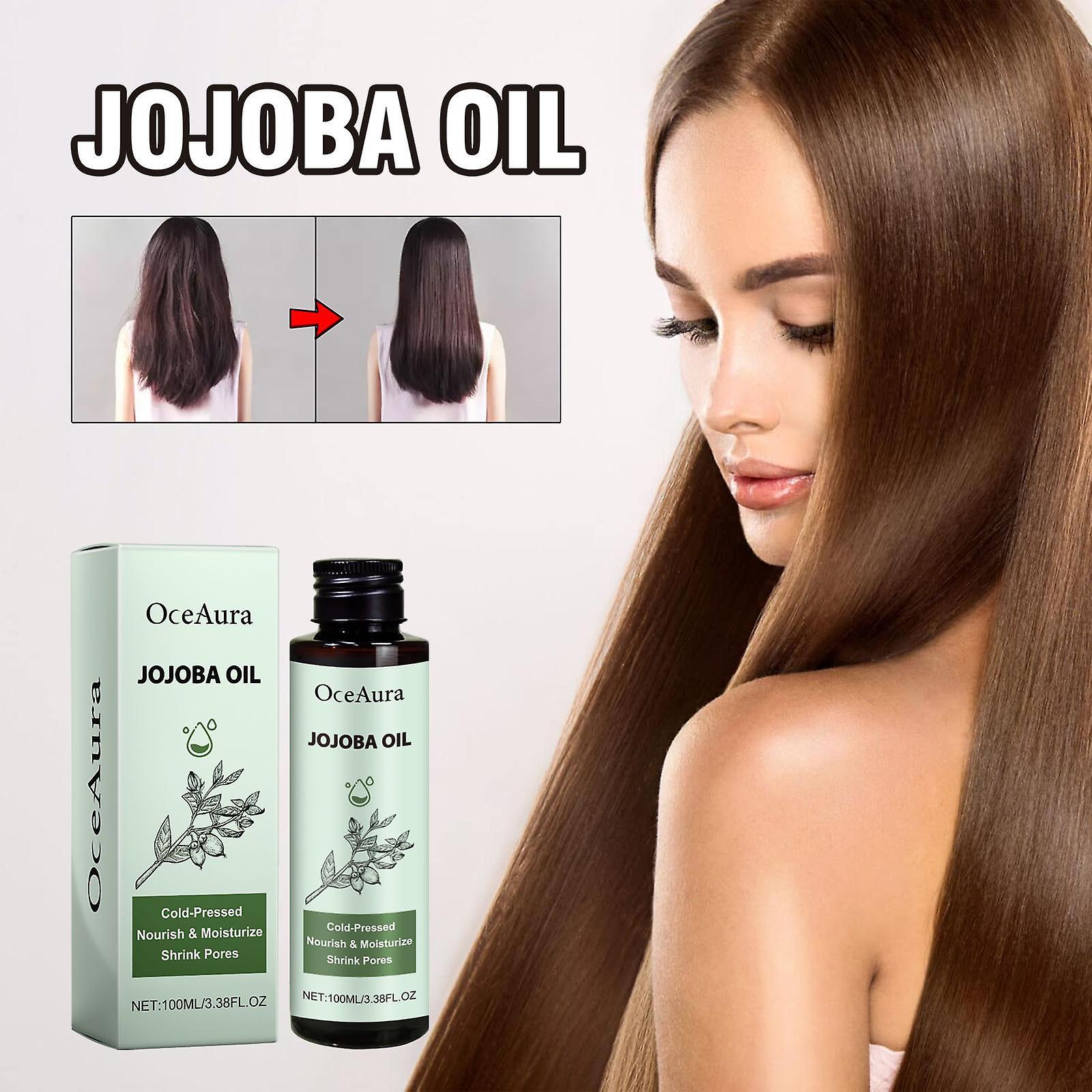 Flye Natural Jojoba Oil Improves Damaged Hair Promotes Hair Growth Reduces Aging Plumps And Radiant Skin100ml Flye3297 A Free Size