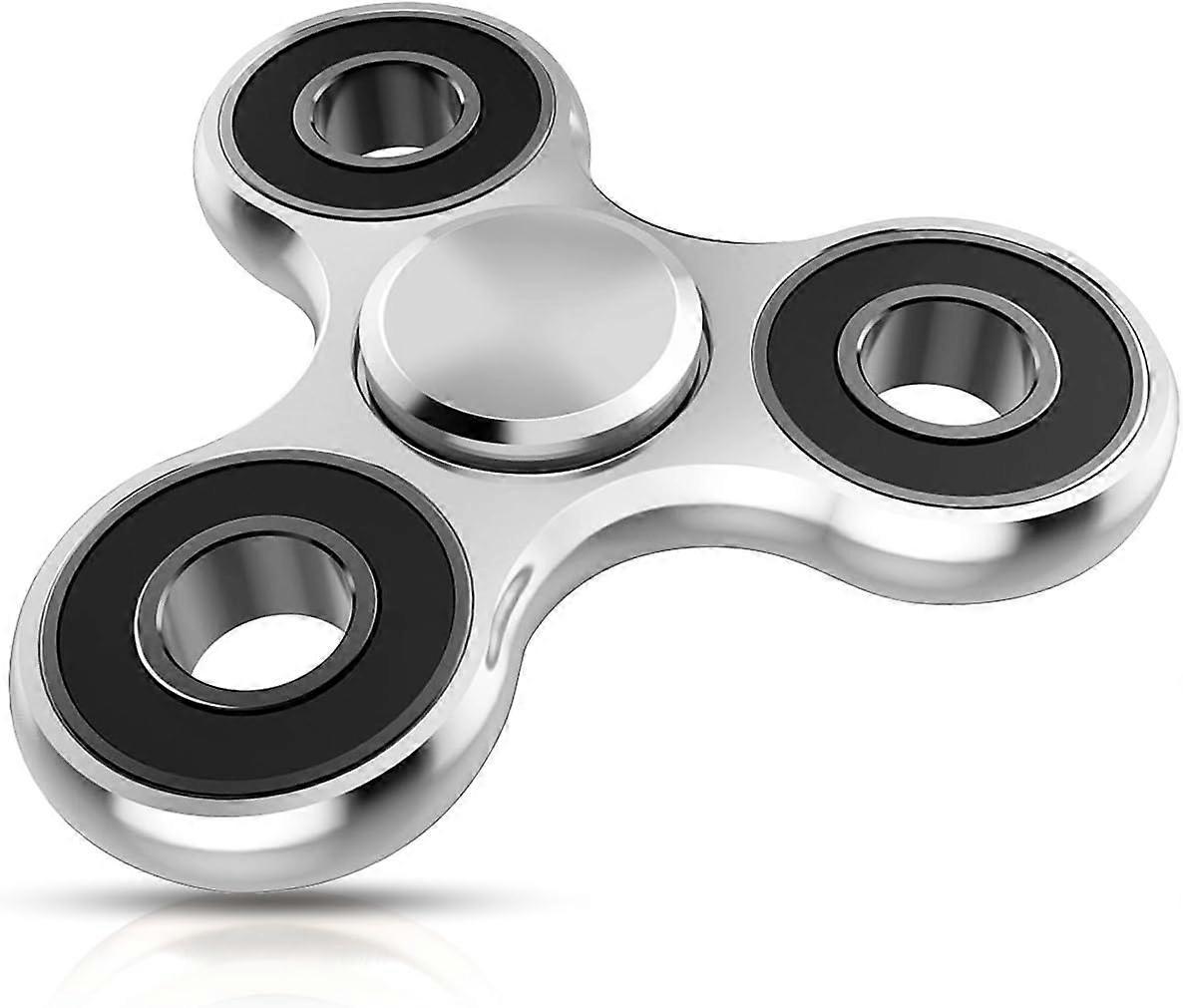 Ubiuo Fidget Spinner Toy Ultra Durable Stainless Steel Bearing High Speed Spins Precision Metal Hand Spinner EDC ADHD Focus Anxiety Stress