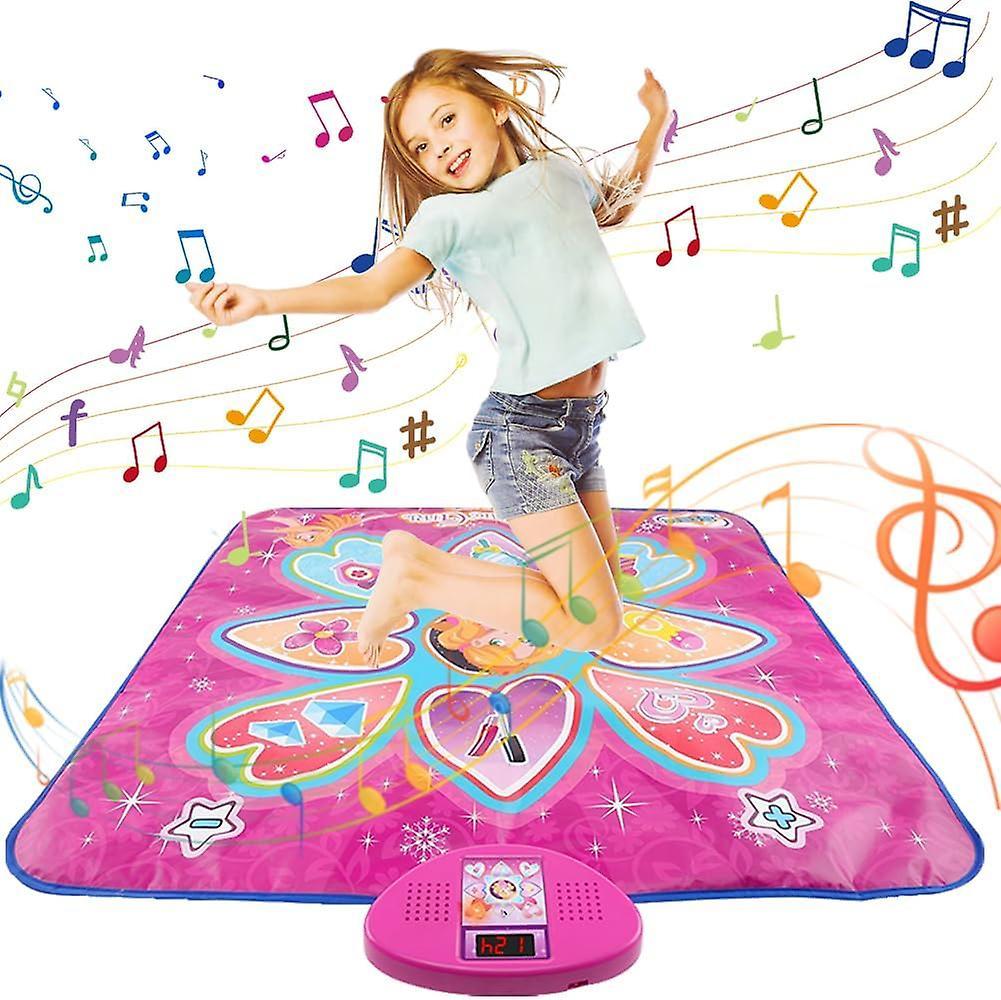 Maromalife Dance Mat,upgraded Electronic Dance Pad With Led Lightsmusic Dance Game Mat With 7 Game Modes, Adjustable Volume, Dance Mat Toys Gift Fo...